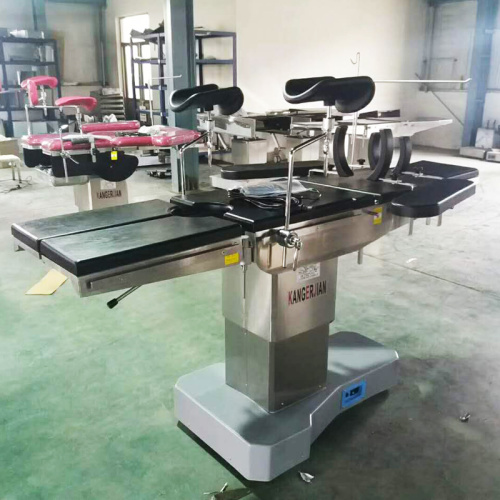 Hospital Adjustable Stainless Steel Surgical Electric Operating Table