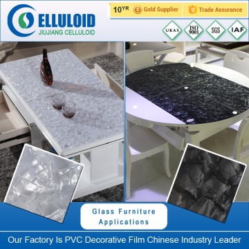 Wholesales products pvc films for glass dining table