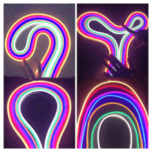 IP65 waterproof silicon neon led strip 12v