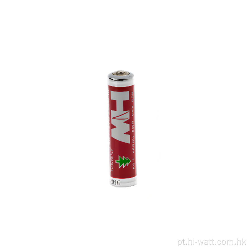 Revestimento metálico resistente da bateria R03 UM4 do AAA