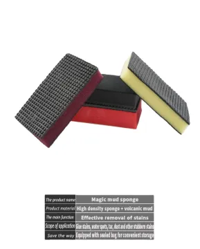 Customization Car Magic Eraser Sponge Clay Mat Cleaning Kit