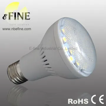 led R63 lamp E27 SMD reflector 5W plastic lamp body cheaper price