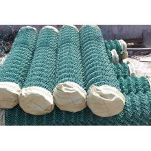 used galvanized and pvc coated chain link fence