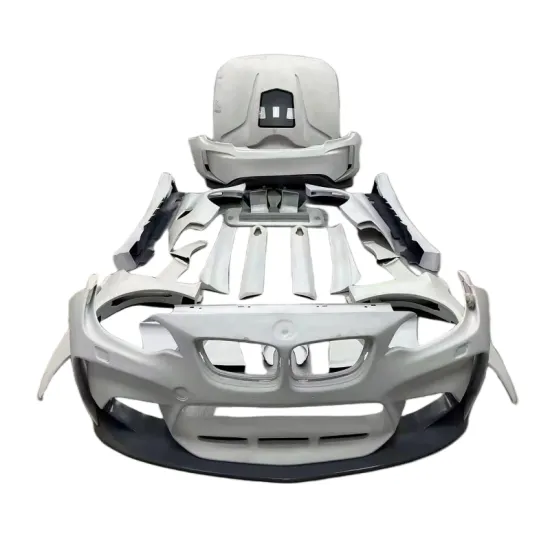 BMW 2 Series/M2 F22/F87 Semi Carbon Fiber IM Style Wide Body Kit for Modification and Upgrading