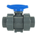 DKV 1/2 Inch Gray PVC Ball Valve for Irrigation