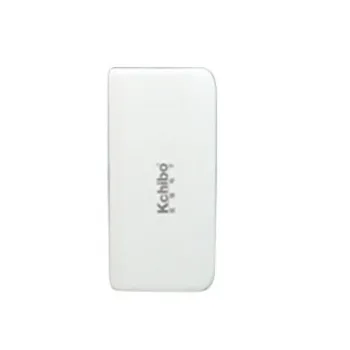Emergency mobile phone power bank with 4400mAh capacity