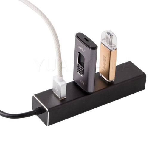 USB 3.0 Aluminum Hub with Gigabit Ethernet
