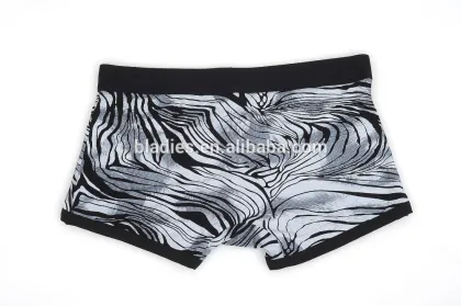 Bamboo fiber leopard print large size ladies sexy thermal underwear