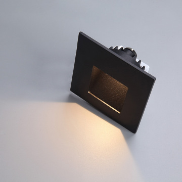 100-240V LED Wall Stair Light - Indoor/Outdoor Recessed Step Lighting