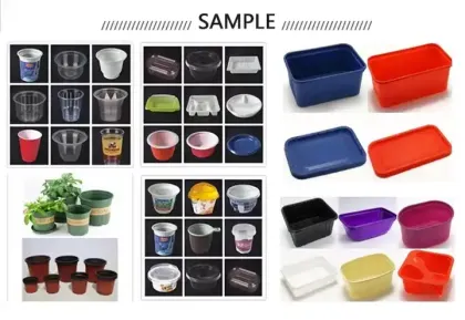 Sinoplast Thermoform Machine: PP/PET Plastic Thermoforming Machines for Food Container Production