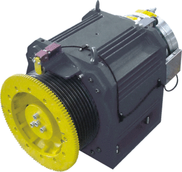 Permanent-Magnet Synchronous Gearless Machine for Elevators (GETM3.5D)