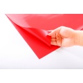 Tela de carpa de PVC con color rojo