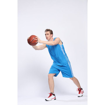 Nieuwste polyester basketbal uniform comfortabele jersey