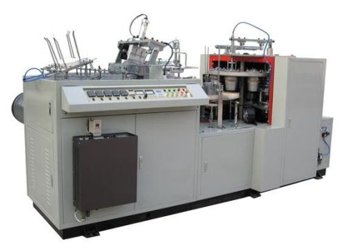 Laminated Disposable Cup Making Machine , Paper Cup Manufacturing Machine