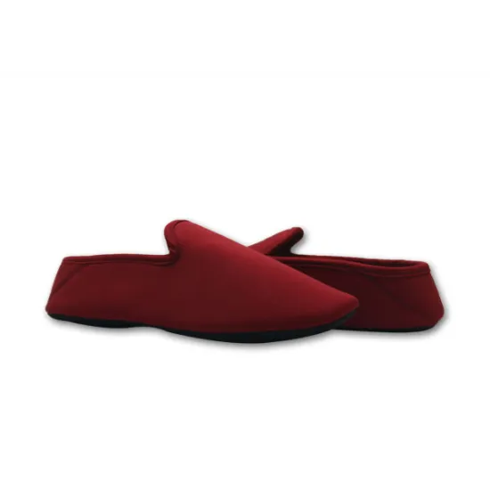 bedroom Burgundy shoes slippers for women