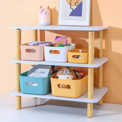 Multifunctional Plastic Storage Box for Household Organizing