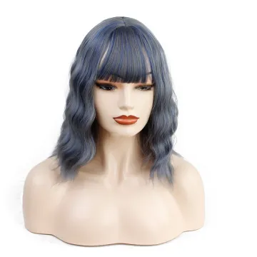 Wholesale Synthetic Hair Bob Wig for Women wigs Synthetic  Hair Extension Cosplay  High Temperature Heat Resistant Fiber