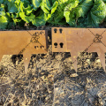 Corten Steel Garden Edging flower bed For Landscaping