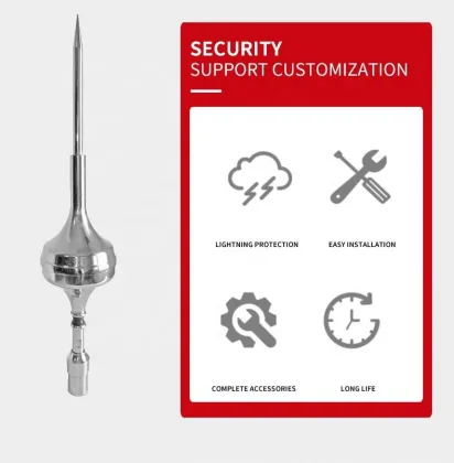 Hot Sale Ground Rod Lightning Arrester for ESE Rod Earth Lightning Rod 3.3