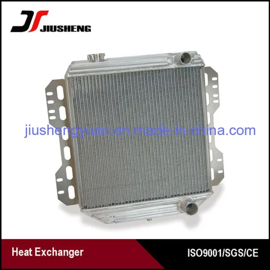 Brazed Aluminum Water To Air Heat Exchanger Radiator
