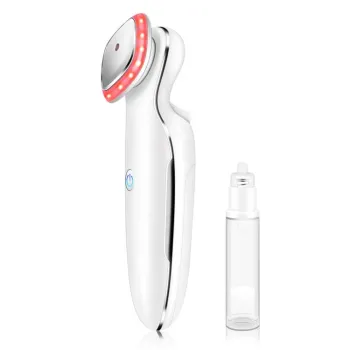 Professional Grade Home Facial Rejuvenation Kit with Sonic Vibration, EMS Technology & LED Lights