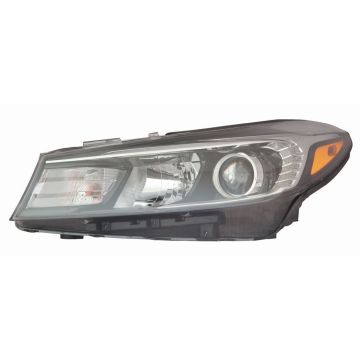 2017-2018 Kia Forte Sedan Halogen Headlight with LED Position Lights - Headlamp KI2503207 92102-B0710