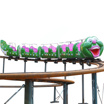Small Wacky Worm Mini Roller Coaster for Home, Garden, School, or Amusement Park