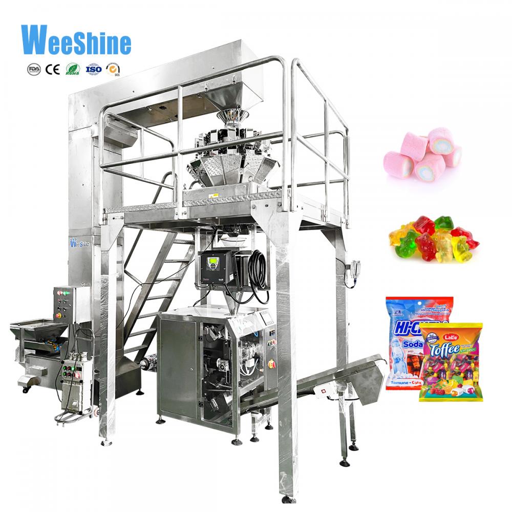 Machine de remplissage et d'emballage automatique pour les bonbons