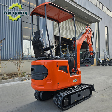 Panda 1ton Mini Crawler Excavator Meets CE/Euro5/EPA4 Standards.