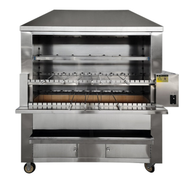 Large Charcoal BBQ for Extended Working Hours Chicken Grill Machine