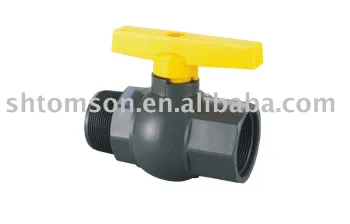 SINGLE  MALE THREAD BALL VALVE