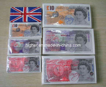 UK Pounds Toilet Tissue Roll