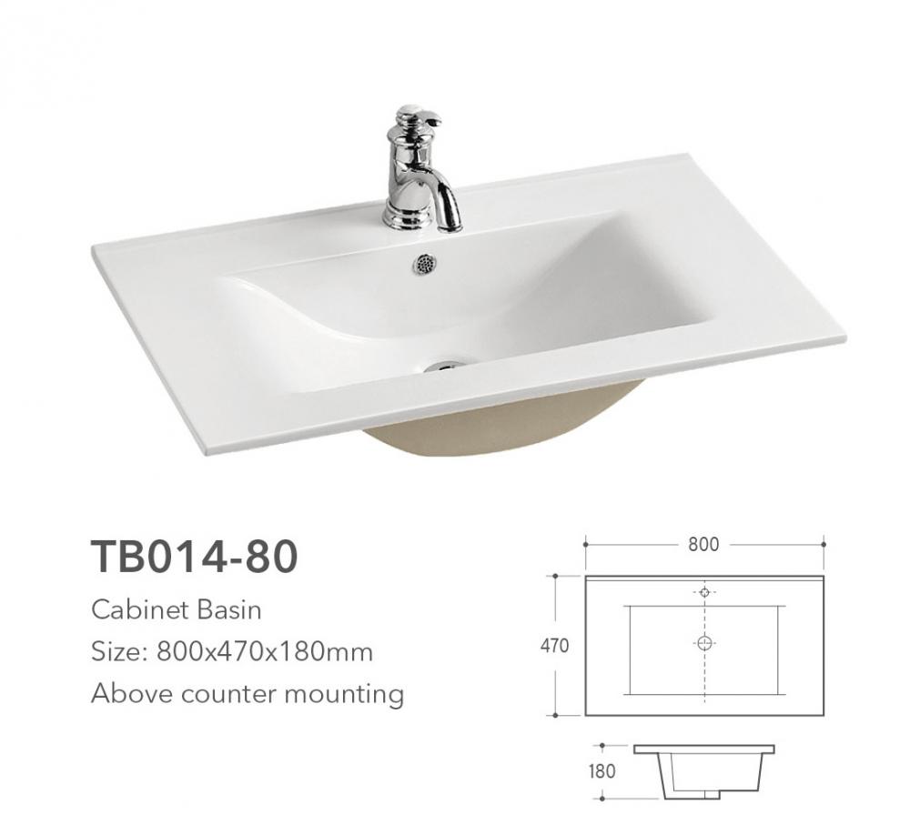 Tb014 80 Cabinet Basin