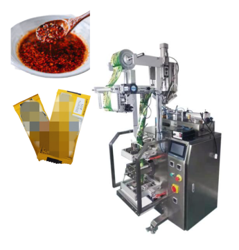 Gber -knoflookpasta en chilisaus Automatische verpakkingsmachine