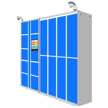 Smart wardrobe dry cleaners transceiver cabinet and laundry lockers smart washing locker