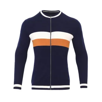 Men's Knitted Long Sleeve Cycling Jersey Shirt