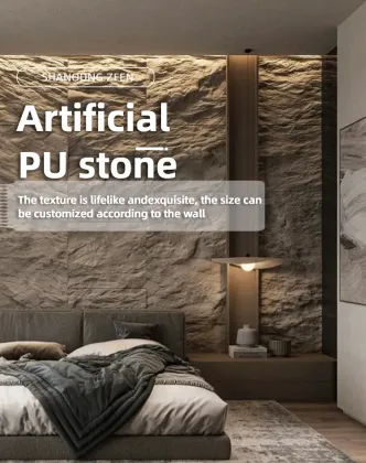 Artificial Polyurethane Stone Panel PU Faux Stone