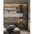 Artificial Polyurethane Stone Panel PU Faux Stone