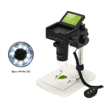 China 10X-220X Digital Microscope with 2.4\" LCD 1080P Output and Adjustable Stand