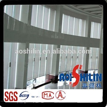 fabric for roller blinds as pvc coated fabric and fashion style 2014