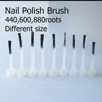 2015 Different sizes nail polish brush cap nail polish brush