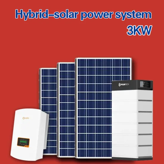 3kw Hybrid Home Solar Power System AC Lithium Battery Solar Energy System (Excluding stents) 8