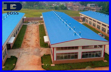 Prefab Large Long Span Steel Structures For Workshop Building Factory