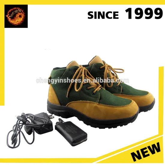 Guangzhou Factory Price High -Tech Electric Developed heated cold winter Men's snow boots for army
