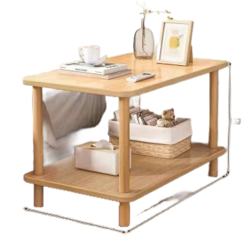 Moderno comodino di quercia bianca - media altezza, piccole dimensioni, brodo pronto per camera da letto o soggiorno