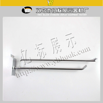 Direct Wholesale Supermarket Double Wire Slatwall Hooks With Price Tag