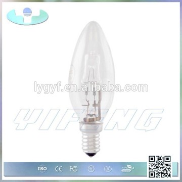 C35-H new design halogen candle light 2014 best seller
