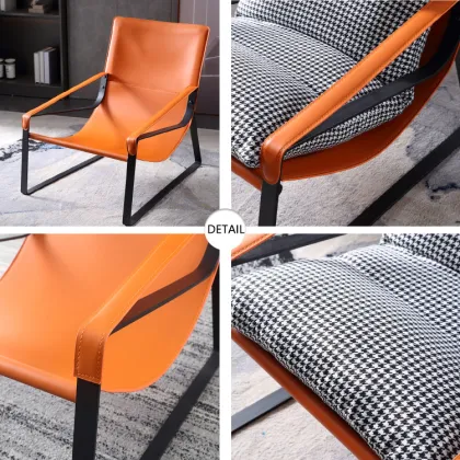 Living room sofa lounge chair fabric leisure chair