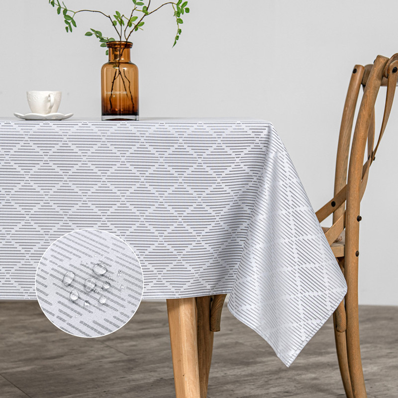 Table Cloths Rectangle Gray