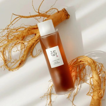 Toner per acqua Essence Korean Ginseng e siero organico per la cura della pelle
